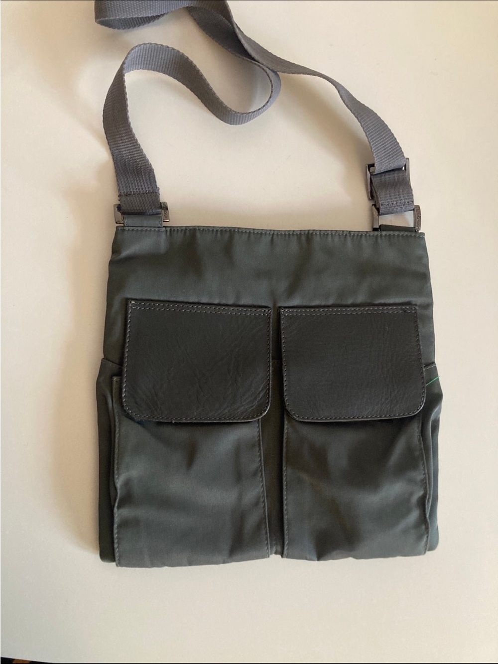 Campomaggi made in Italy sholder bag green dark